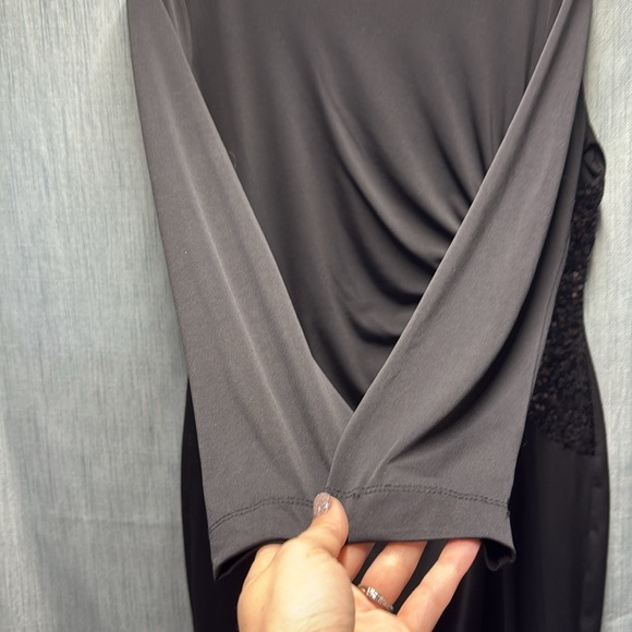 🇺🇸 Jessica Elegant Black Dress size 14 - Picture 4 of 9